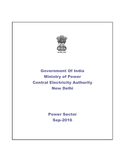 Government Of India Power Sector Sep