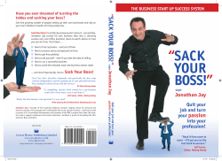 SACK YOUR BOSS! - Crown House Publishing