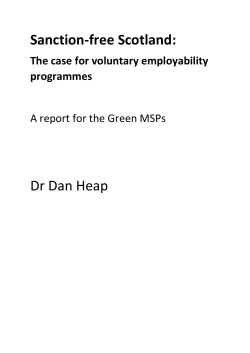 Sanctions Report for Scottish Green MSPs