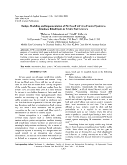 Design, Modeling and Implementation of Pic Based Wireless Control
