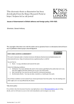 1.3 - Kings College - King`s College London
