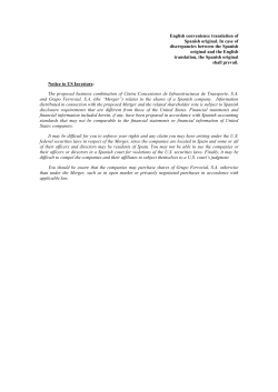 English convenience translation of Spanish original. In case of