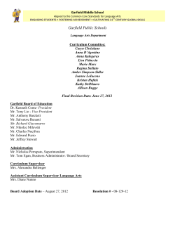 Garfield Public Schools - Garfield School District