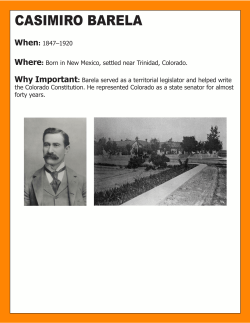 casimiro barela - History Colorado