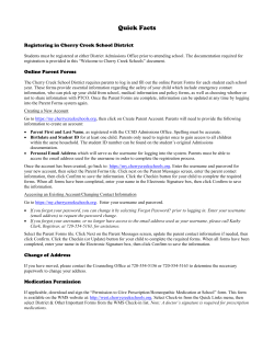 Quick Facts - West Middle School