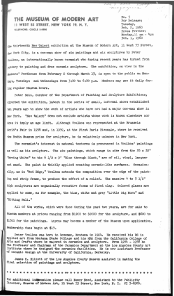 Press release 1 page