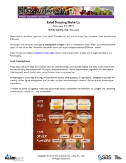 Salad Dressing Shake Up