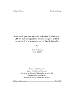 Rotational Spectroscopy with ab initio Calculations of