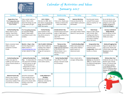 FL Calendar Jan 2017 - Illinois Reading Council