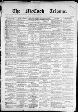 Saeut brown paper - Nebraska Newspapers