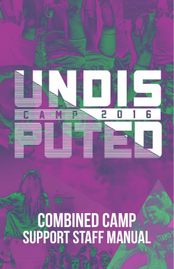 combined camp - Ohio Youth Ministries
