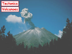 Tectonics Volcanoes
