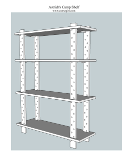 Camp Shelf - Norsegirl.com