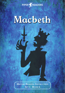 PDF: MRI Set 1 Book 6 Macbeth