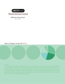 Movie Theaters in the US: 51213