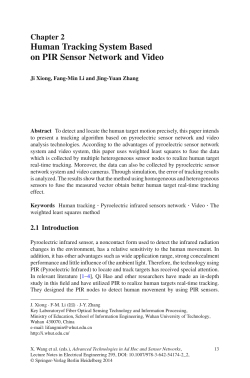 Human Tracking System Based on PIR Sensor Network and Video
