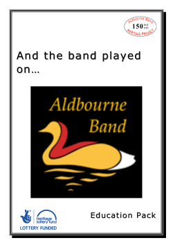 And the band played And the band played on&hellip;