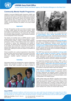 Community Mental Health Programme