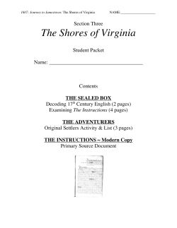 The Shores of Virginia