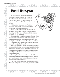 Paul Bunyan - Scholastic