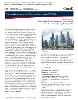 The Association of Southeast Asian Nations (ASEAN)&mdash;Brunei