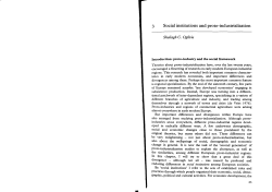 Social institutions and proto-industrialization