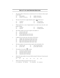 Sample Homework Questions