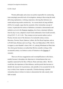 G.E.R. Lloyd Western philosophy and science are jointly responsible