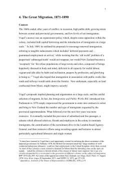 4. The Great Migration, 1871-1890