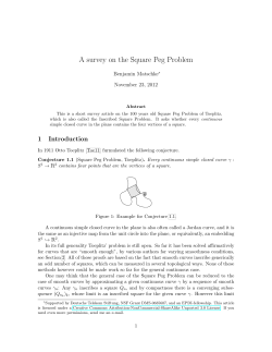 A survey on the Square Peg Problem