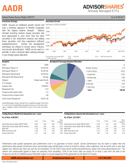 AdvisorShares Dorsey Wright ADR ETF As of 2/28/2017 AADR