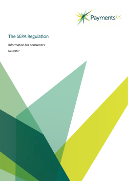 The SEPA Regulation