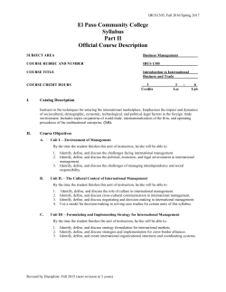 Instructions for Revising all Course Syllabi