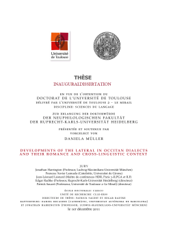 A Classic Thesis Style - Romanistik