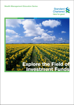 Explore the Field of Investment Funds