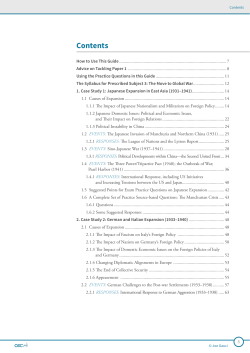 Contents - Oxford Study Courses