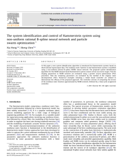 The system identification and control of Hammerstein system using