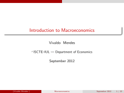 Introduction to Macroeconomics - Welcome to the Homepage of