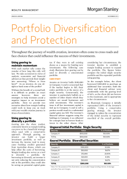 Portfolio Diversification and Protection