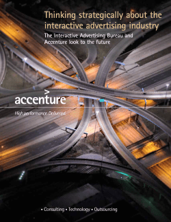Thinking strategically about the interactive advertising industry