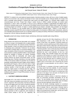 Contribution of Pumped-Hydro Storage to Electrical