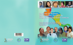 CAMDI Encuesta de diabetes, hipertension y factores de