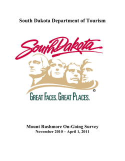 Mount Rushmore On-Going Survey, November 2010