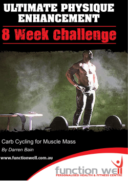 Carb Cycling for Muscle Mass