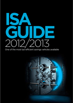 One of the most tax-efficient savings vehicles available