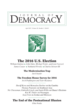 Can Democracy Survive the Internet?