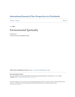 Environmental Spirituality