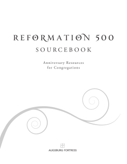 Reformation 500 - Augsburg Fortress