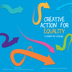 Creative Action for Equality - Texas Council on Family Violence