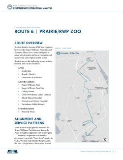 ROUTE 6 | PRAIRIE/RWP ZOO